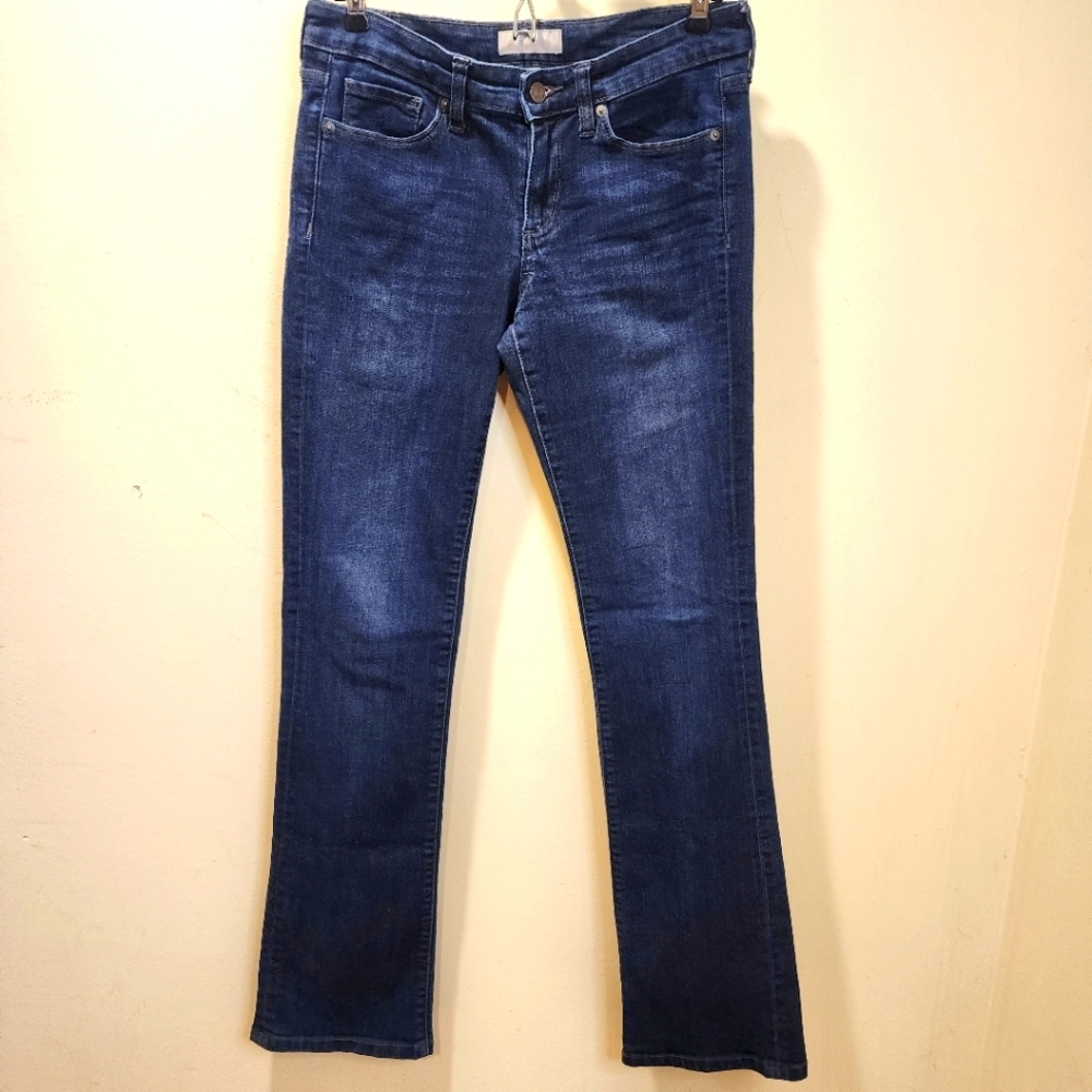 Banana Republic Stylish  Slim Boot Cut Blue Denim Jeans Size 28/6